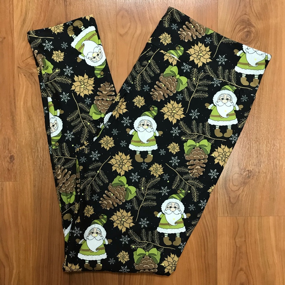 Host pick Christmas 🎄 Nature Santa Soft Leggings - Picture 2 of 6